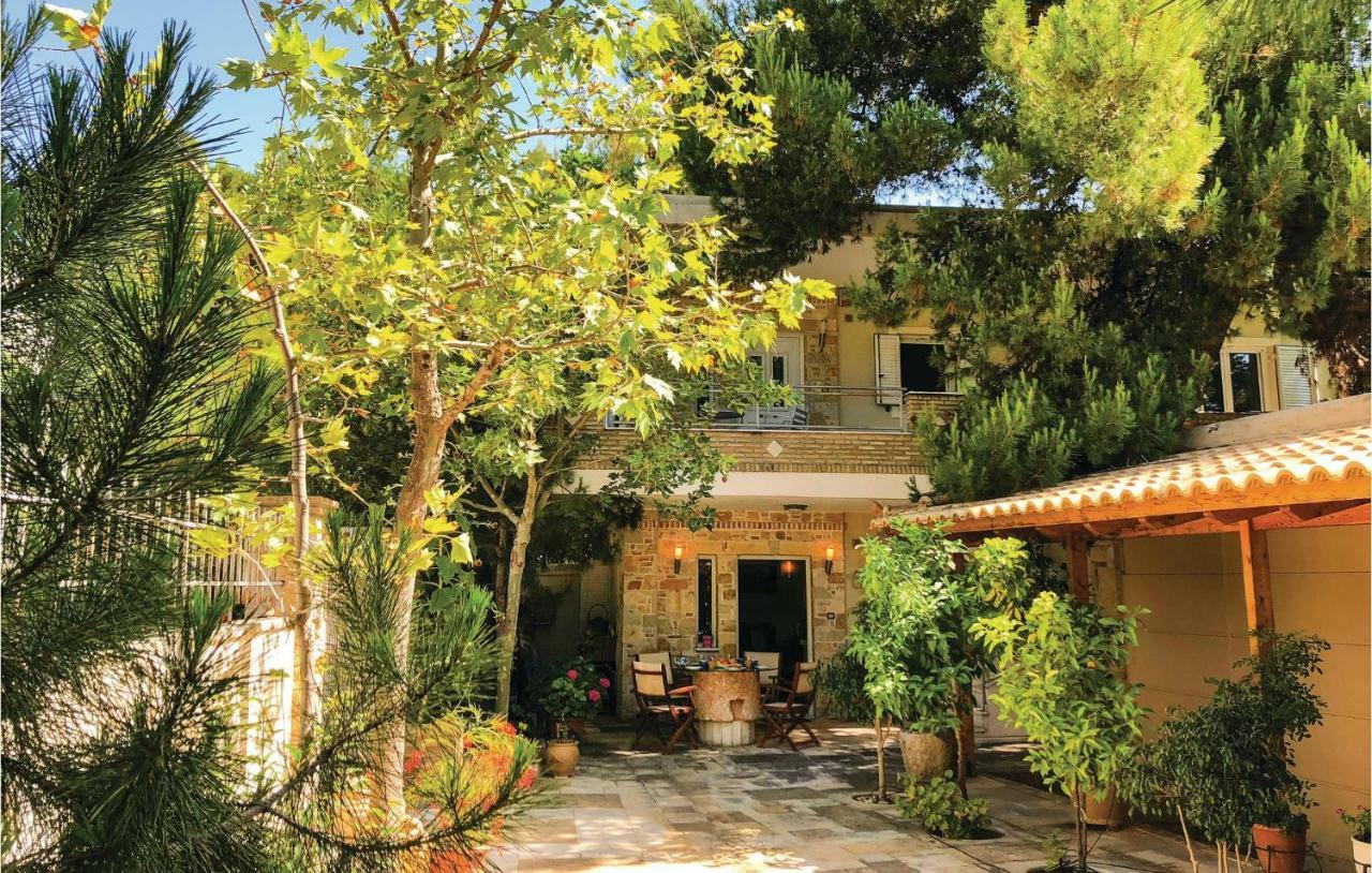 Amazing Home In Artemida With Kitchen Exterior photo
